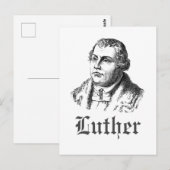 Martin Luther Briefkaart (Voorkant / Achterkant)
