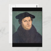 Martin Luther Briefkaart (Voorkant / Achterkant)