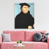 Martin Luther, c.1532 Canvas Afdruk (Insitu (Woonkamer))