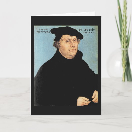 Martin Luther, c.1532 Kaart (Voorkant)