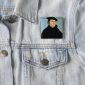 Martin Luther, c.1532 Vierkante Button 5,1 Cm (In situ)