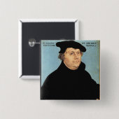 Martin Luther, c.1532 Vierkante Button 5,1 Cm (Voorkant /achterkant)