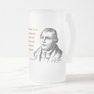 Martin Luther citaat over bierdrinkers Matglas Bierpul