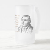 Martin Luther citaat over bierdrinkers Matglas Bierpul (Voorkant rechts)