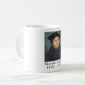 Martin Luther Coffee Mok - Reformatie (Voorkant links)