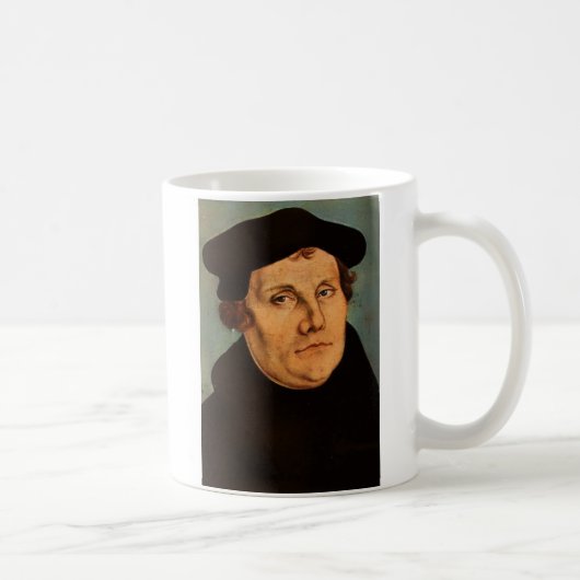 Martin Luther Coffee Mok, "Vrede indien mogelijk,  Koffiemok (Rechts)