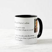 Martin Luther en Katie Luther Marraige Mok (Voorkant rechts)