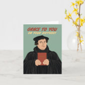 Martin Luther Grace voor jou verjaardag Kaart (Gele Bloem)