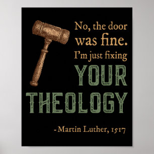 Martin Luther Hervormde Christelijke Hervormingsda Poster