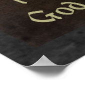 Martin Luther hier sta ik voor een godsdienstige c Poster (Hoek)