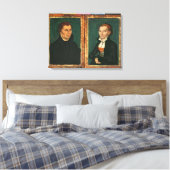 Martin Luther, Katharina von Bora, c.1526 Canvas Afdruk (Insitu (Slaapkamer))