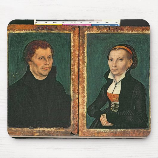 Martin Luther, Katharina von Bora, c.1526 Muismat (Voorkant)