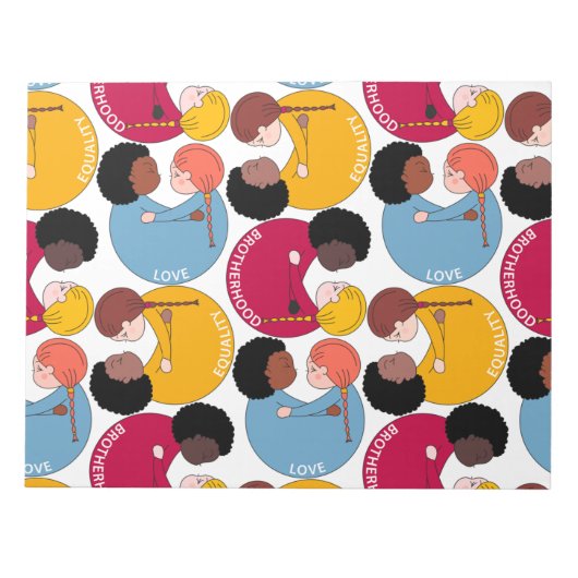 Martin Luther King dag, broederschap en gelijkheid Notitieblok (Voorkant)