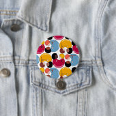 Martin Luther King dag, gelijkheid en broederschap Ronde Button 7,6 Cm (In situ)