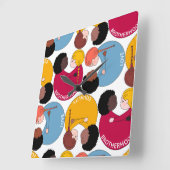 Martin Luther King dag, gelijkheid en broederschap Vierkante Klok (Hoek)