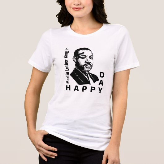 Martin Luther King Day Equality Legacy Tri-Blend Shirt (Voorkant)