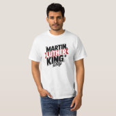 Martin Luther King Day Graphic Logo T-Shirt (Voorkant volledig)