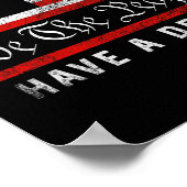 Martin Luther King Day Ik heb een droommeldag Poster (Hoek)