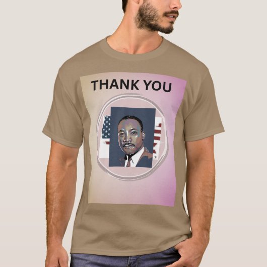MARTIN LUTHER KING DAY T-SHIRT (Voorkant)