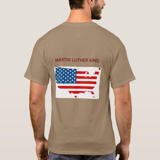 MARTIN LUTHER KING DAY T-SHIRT (Achterkant)