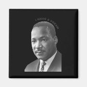 Martin Luther King heeft een droom Sticker Magneet (Voorkant)