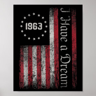 Martin Luther King Jr. Day Ik heb een droommelkdag Poster