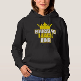 Martin Luther King Jr. Day Opgeleide zwarte koning Hoodie