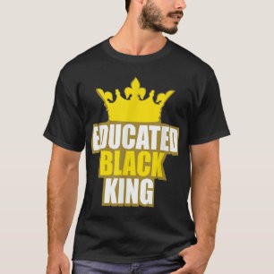 Martin Luther King Jr. Day Opgeleide zwarte koning T-shirt
