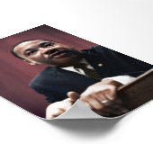 Martin Luther King Jr. Poster (Hoek)