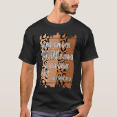 Martin Luther King Jr Quote, Black History Month.p T-shirt (Voorkant)