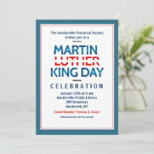 Martin Luther King Jr. Uitnodiging (Staand voorkant)