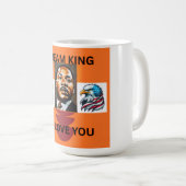 MARTIN LUTHER KING 👑 KOFFIEMOK (Voorkant rechts)