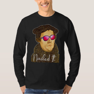 Martin Luther kostuum genageld het T-shirt
