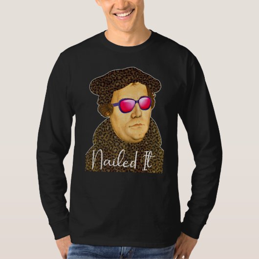 Martin Luther kostuum genageld het T-shirt (Voorkant)