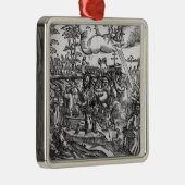 Martin Luther Metalen Ornament (Rechts)