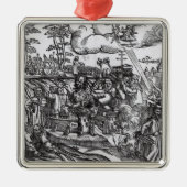 Martin Luther Metalen Ornament (Voorkant)