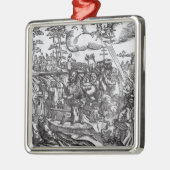 Martin Luther Metalen Ornament (Links)