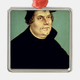 Martin Luther Metalen Ornament