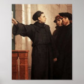 Martin Luther Nailing 95 Theses Poster (Voorkant)