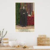 Martin Luther portret Poster (Keuken)