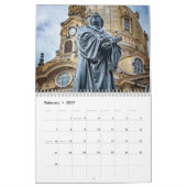 Martin Luther: Portretten, Leven, Monumenten Kalender (Feb 2027)