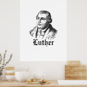 Martin Luther Poster (Keuken)