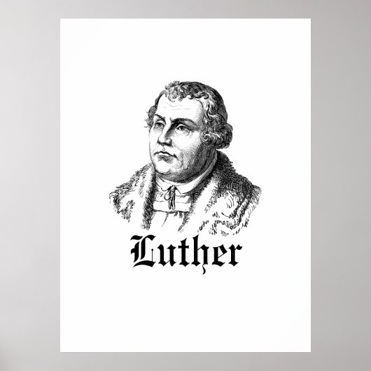 Martin Luther Poster (Voorkant)
