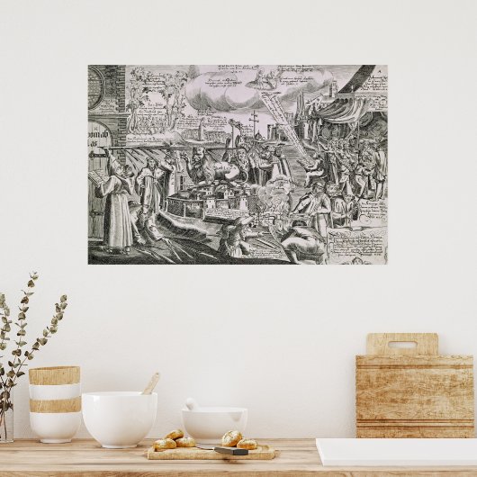 Martin Luther Poster (Keuken)