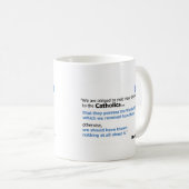 Martin Luther Quote Koffiemok (Voorkant rechts)