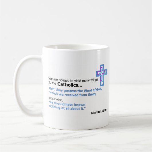 Martin Luther Quote Koffiemok (Links)