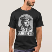 Martin Luther Reformation Day Theology H T-shirt (Voorkant)