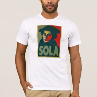 Martin Luther "Sola" Poster T-shirt