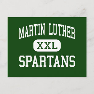 Martin Luther - Spartans - High - Greendale Briefkaart