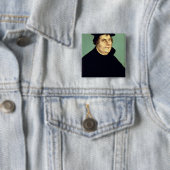 Martin Luther Vierkante Button 5,1 Cm (In situ)